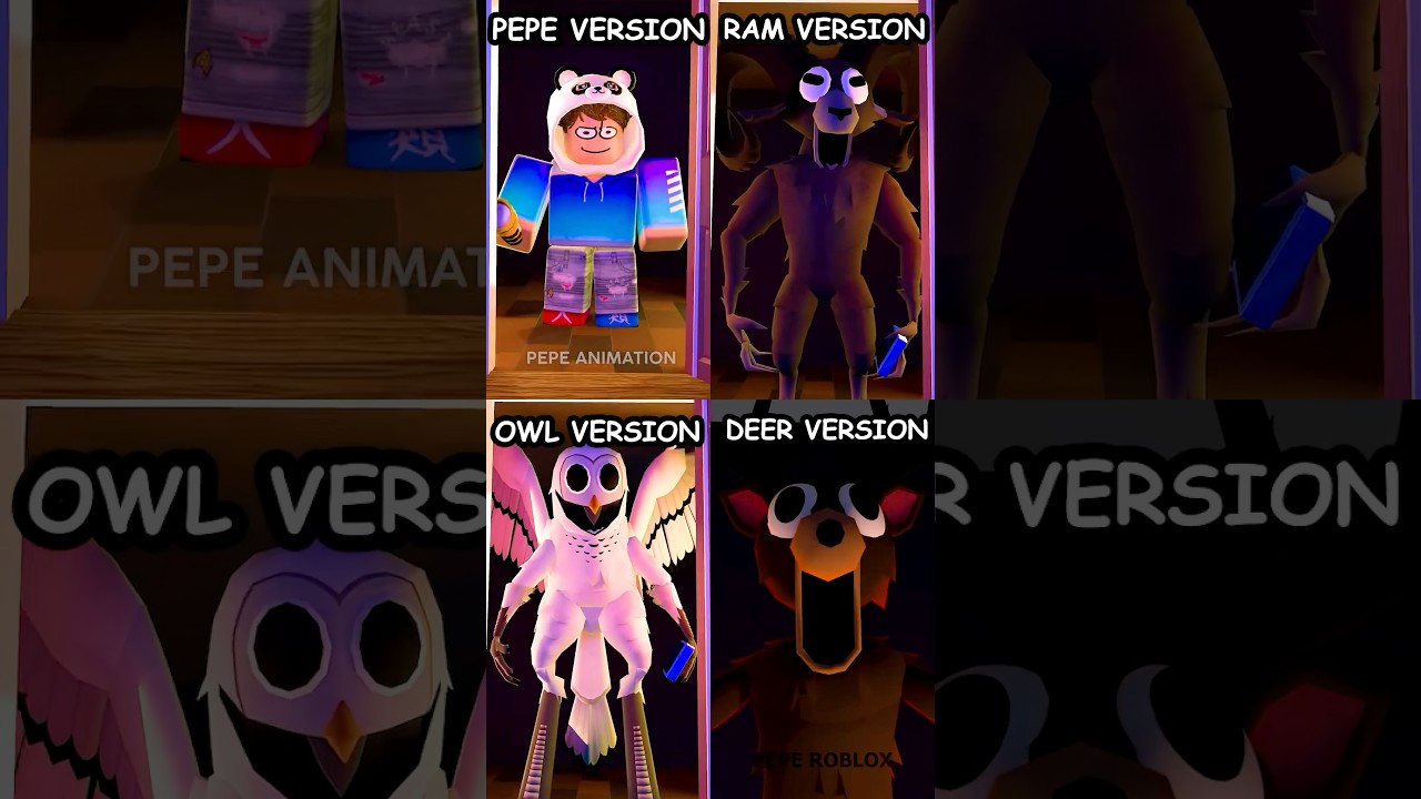 When Characters From 99 Nights In The Forest Catch You Not Sleeping 😴 Compilation #roblox