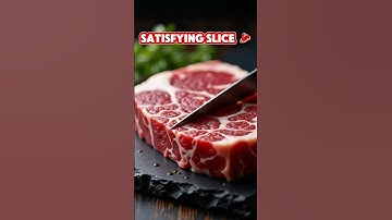 Visual ASMR: Slicing the Perfect Cut