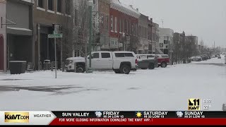 Winter weather makes hazardous conditions on the roads