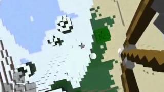 Minecraft PE Multiplayer Fun Creative Air Battle Part 13