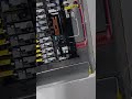This Electrician's Panel Work is NEXT LEVEL #oddlysatisfying #satisfying #electrical