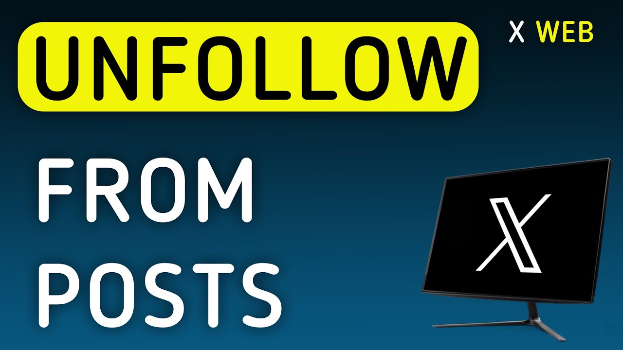 Как отписаться от публикаций в веб-версии Twitter на ПК (после нового обновления)