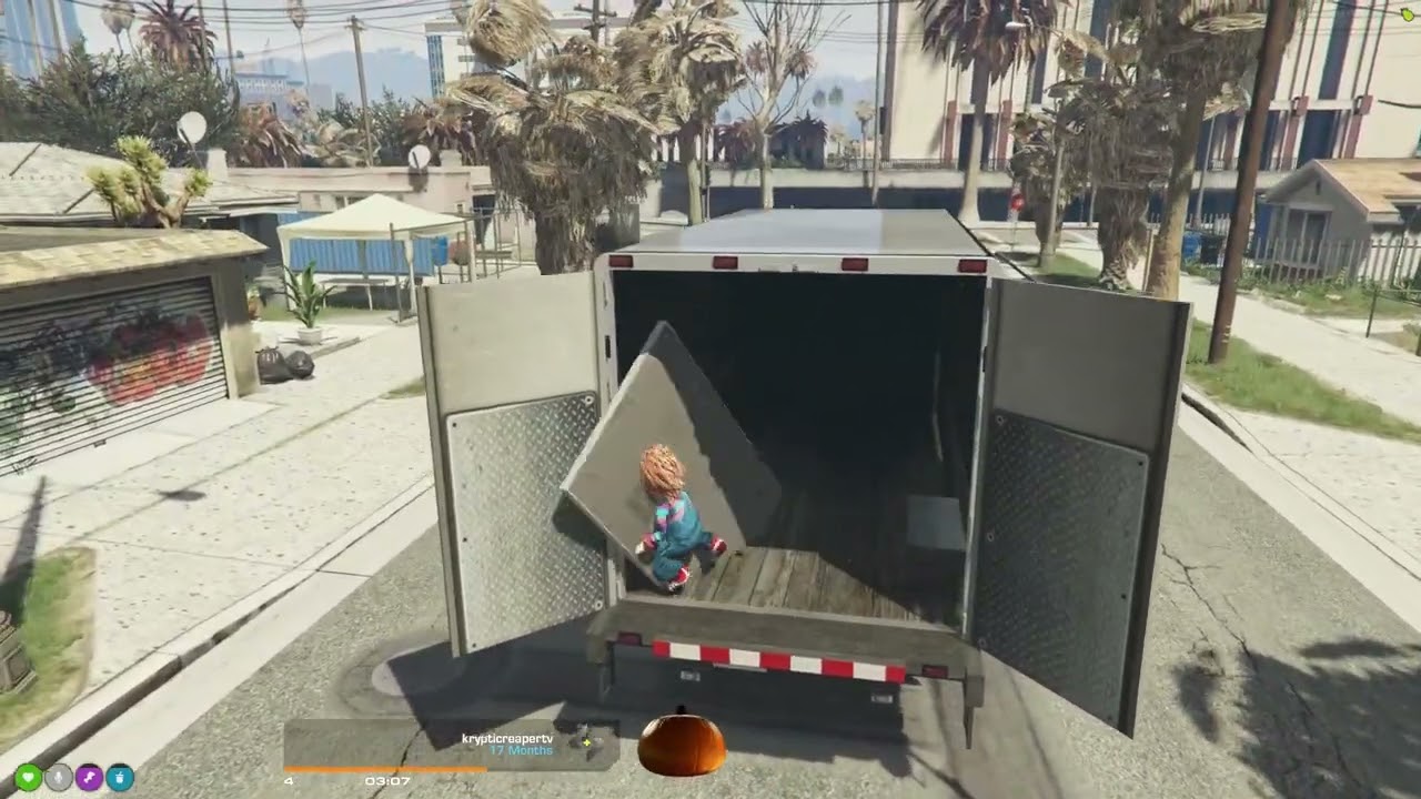 Chucky terrorizes the cops of Prodigy