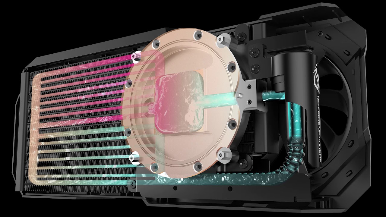 ASUS ROG Matrix GeForce RTX 2080 Ti - система охлаждения.