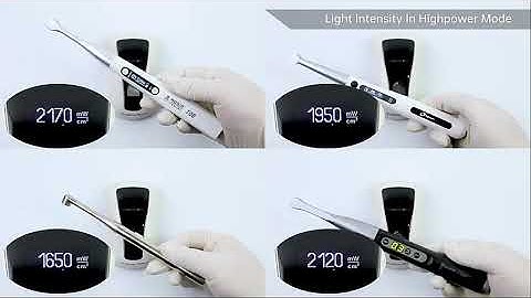 dental composite curing light unit 1 second