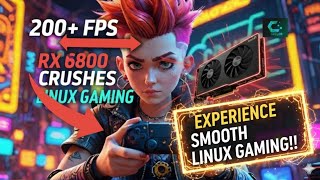 RX 6800 Crushes Linux GAMING #albkestrel #i512400f  #linuxgaming #linux #linux #linuxgames #cachyos