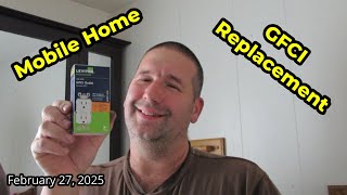 How To Replace a GFCI Outlet in a Mobile Home #mobilehomeremodel #mobilehomes #mobilehomeliving