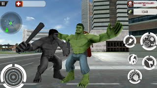 Incredible Monster Hulk Vs Black Monster | Flying Monster Hero City Battle - Android GamePlay screenshot 3