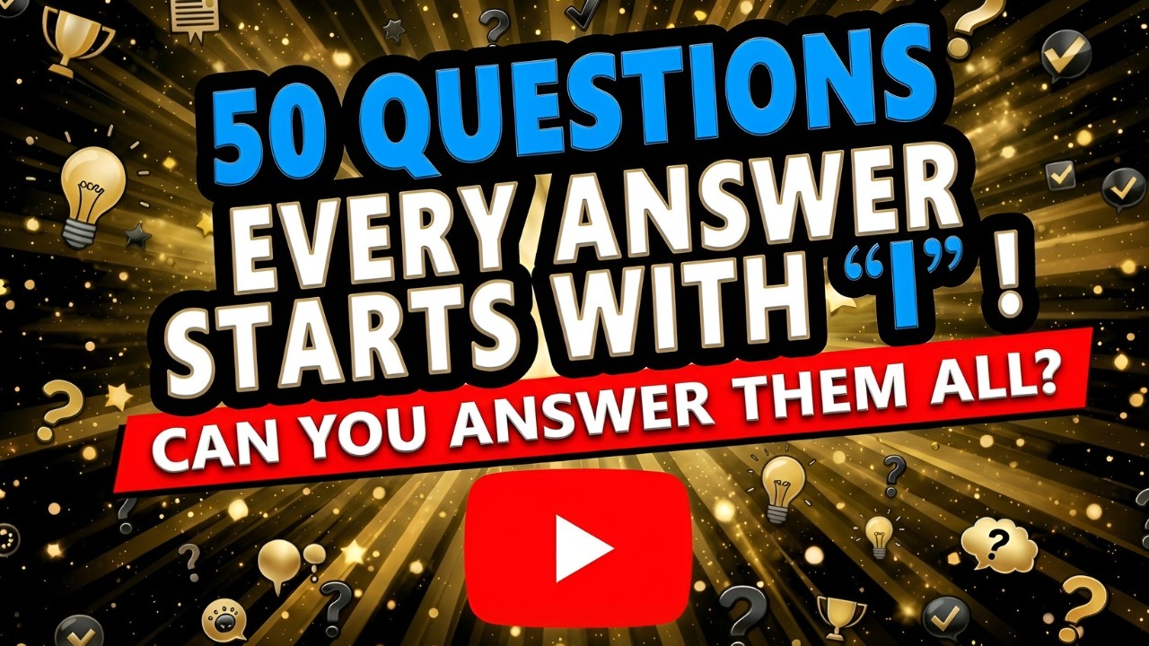 50 Trivia Questions - General Knowledge Quiz
