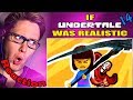 If Undertale Was Realistic 14 REACTION! | THE FLOWEY TALK SHOW! |