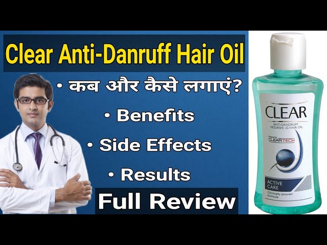 Buy Clear Active Care Anti Dandruff Nourishing Hair Oil 150 Ml Online at  Best Prices in India  Qubitlinkcom