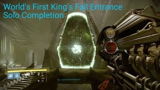 World's First King's Fall Entrance Solo
