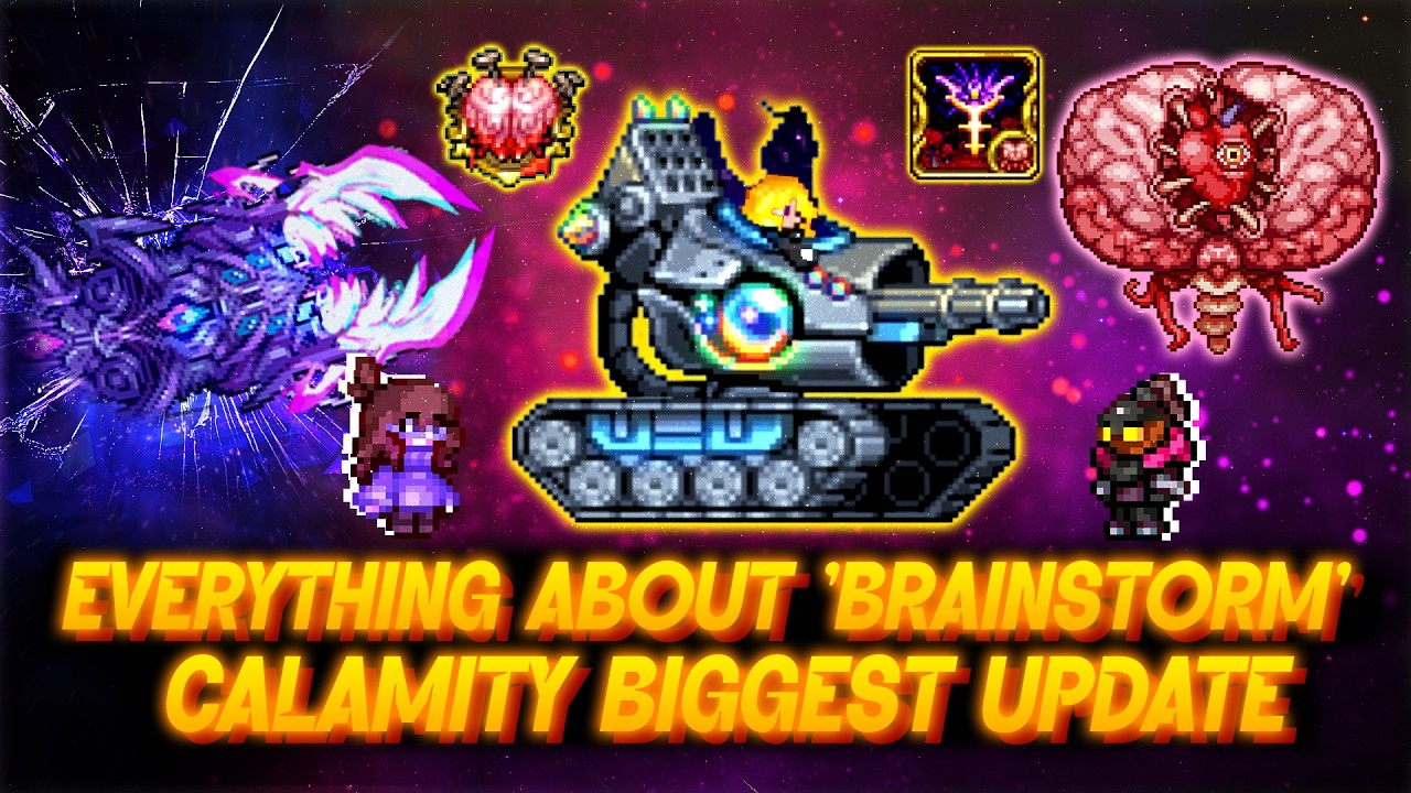 Calamity Mod BIGGEST UPDATE is HERE - Everything New in Brainstorm Update
