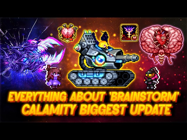 Calamity Mod BIGGEST UPDATE is HERE - Everything New in Brainstorm Update