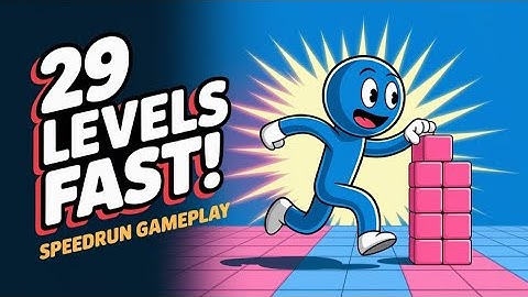Stacky Dash - All 29 Levels Completed FAST! | Speedrun Gameplay