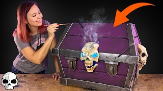 Making A Pirate Treasure Chest 💀 Diy Halloween Props