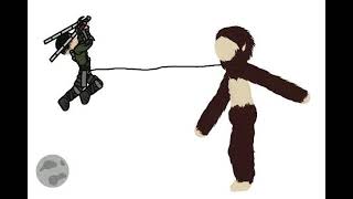 Levi Vs Zeke Test drawing cartoon 2