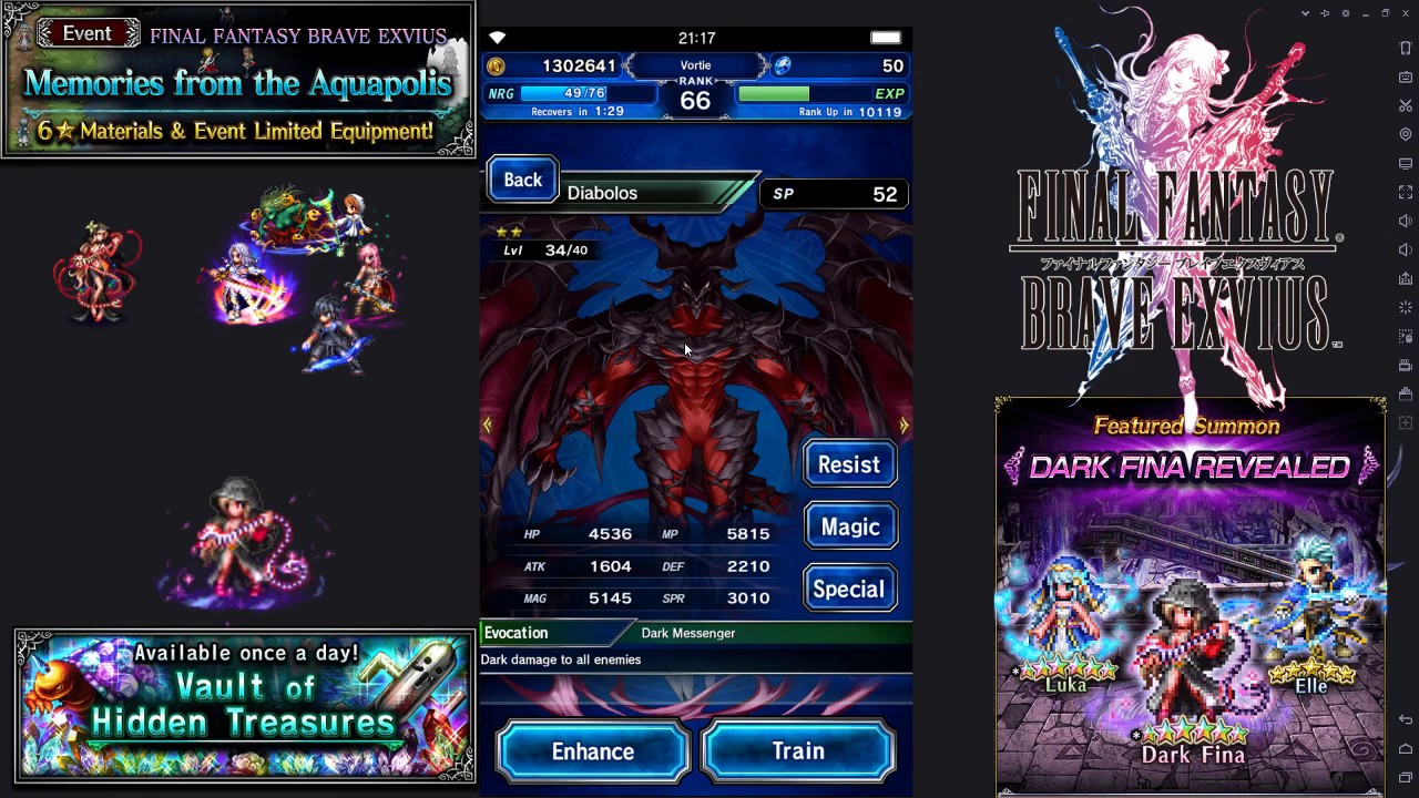 [FFBE] Everything about ESPERS Location, Info and more YouTube