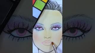 Even Glitter Couldn’t Save This Look!! Face Chart Makeup Tutorial