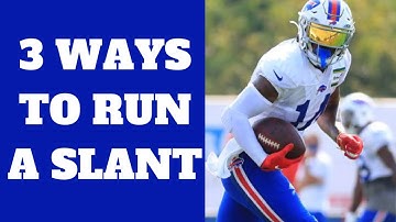 3 Ways To Run A Slant