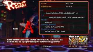 Super Street Fighter IV AE v2012 1080p Max Settings 2x Gainward GTX 770 4GB SLI