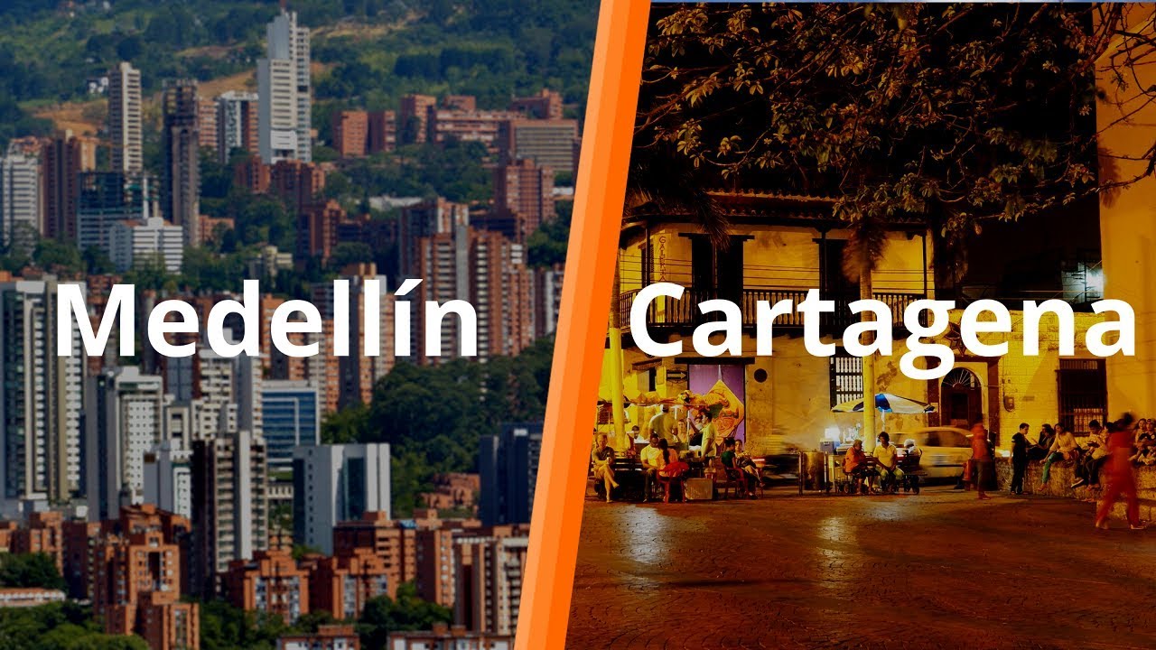 should i visit medellin or cartagena