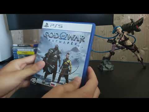 Видео: God of War Ragnarok Ps5 - распаковка диска