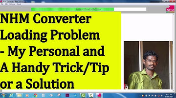 NHM Converter Loading Problem - My Personal and a Handy Trick/Tip/Solution