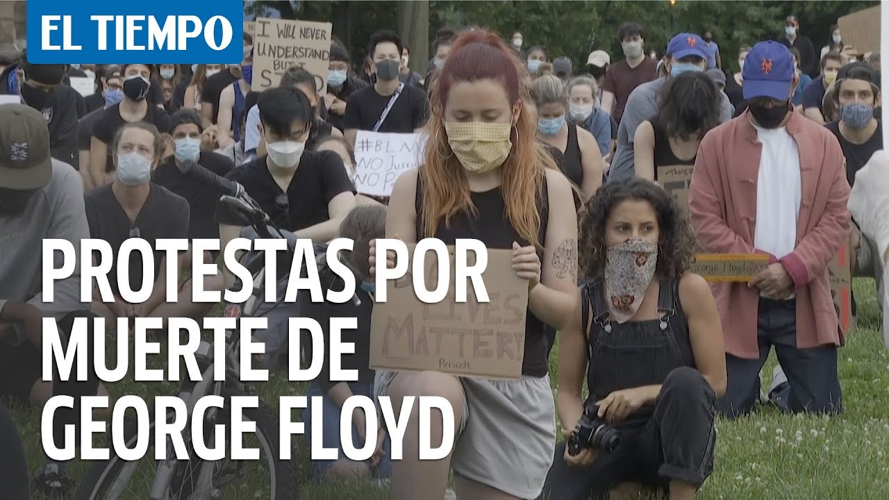 Continúan protestas por muerte de George Floyd en EEUU - YouTube