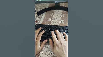 Practice before typing test
