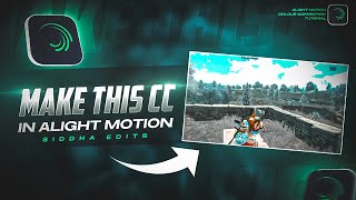 Best CC Tutorial for Alight Motion | Classic Map CC Tutorial Alight Motion | Dark CC | Arsenal Editz