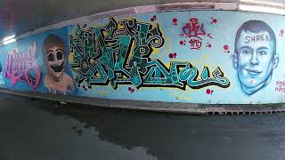Peterborough Graffiti Tunnel  ( According to Google ) Graffti UK