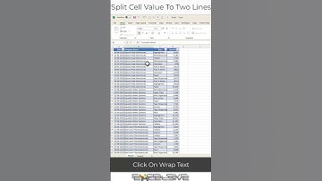 Excel Magic : Line Break In Excel
