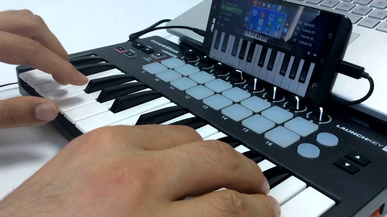 to android connect usb keyboard : Midi ORG Keyboard Portable Oriental with (Android)