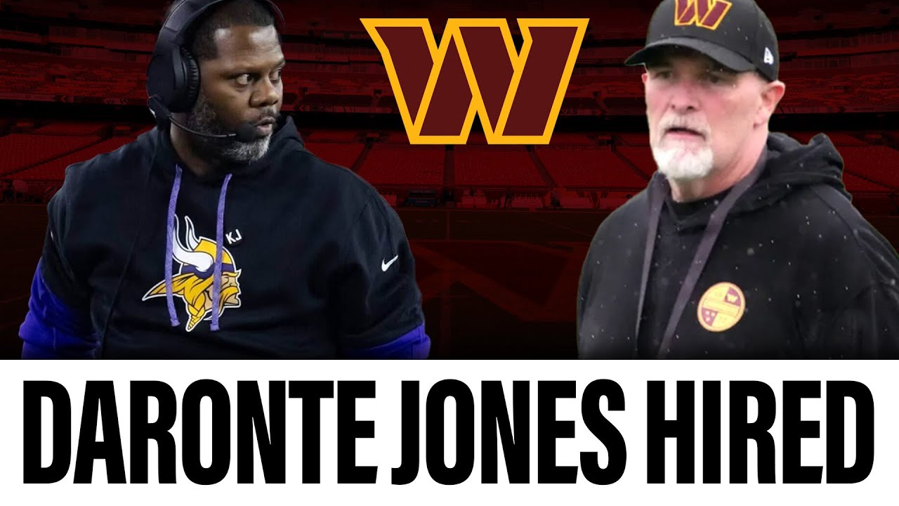 Commanders Hire Daronte Jones as Defensive Coordinator