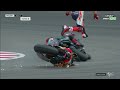 Grosse chute de marquez  gp de malaisie