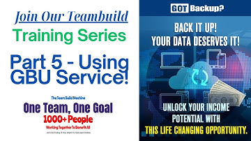 GotBackUp Training Series - Part 5 - Using the GotBackUp Service