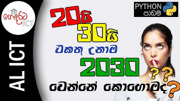 AL ICT - Python Integer Data Types - Gendarata ICT