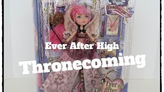 Ever After High CA Cupid Thronecoming Prom Doll Open Box Review