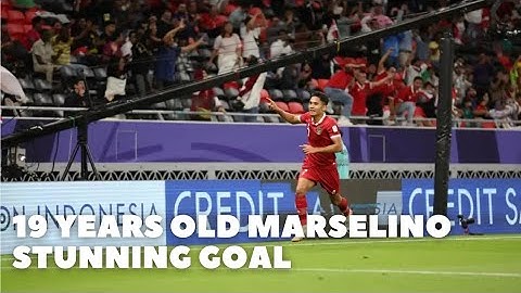 19 Years Old Marselino Ferdinan Scored for Indonesia in the AFC after 16 years of wait🔥