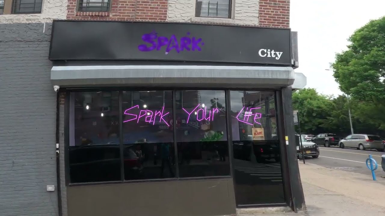 Marijuana - Weed Dispensary and Fallout Shelter seen in Sunnyside, Queens, NY - May 21 2023