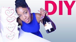 CCandJ - DIY 5 senses Valentines Day Gift.  CC's gift idea for J!