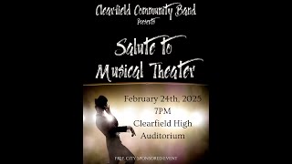 "Highlights from Wicked"  Arr Brown Clearfield Community Band Winter "Broadway" Concert, Feb 24 2025
