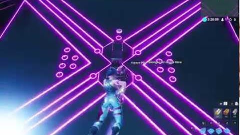 Fortnite 1v1 Map Purple Neon By :MysticFreakz