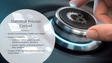 Brief Overview: Statistical Process Control | Class Project