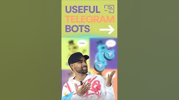Top Telegram Bots to Boost Your Creativity Telegram Bots Edition #shorts