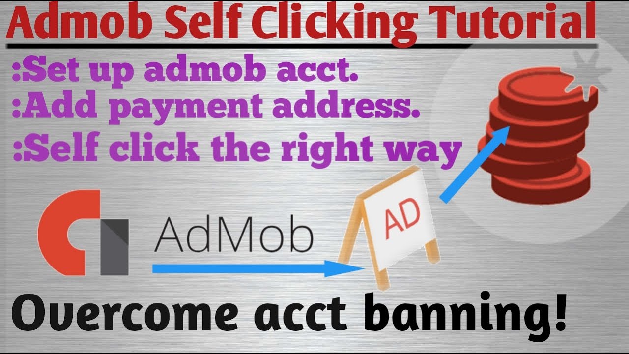 How to create admob account for self clicking | (Full Android Tutorial ...