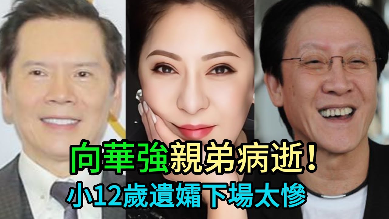 豪門唏噓！向華勝癌逝10年，百億遺產無人送終？小12歲無子遺孀“守寡真容”曝光，向太陳嵐私下舉動太催淚！#向華勝#向華強#向太
