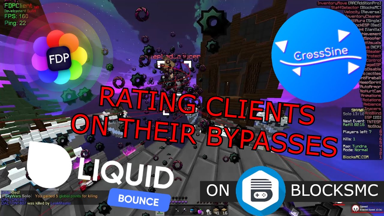 Rating Clients on their bybasses! #blocksmc