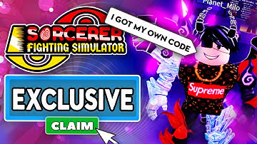 *EXCLUSIVE CODE* ALL 10 WORKING SORCERER FIGHTING SIMULATOR CODES - Roblox